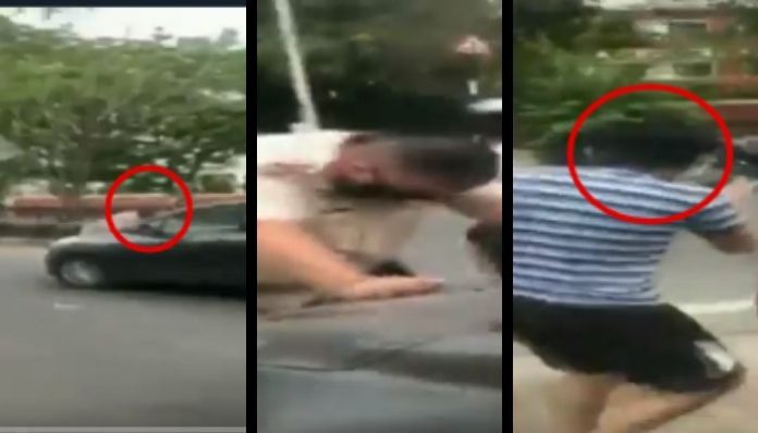 Man drags Punjab Police officer on car's bonnet in Jalandhar