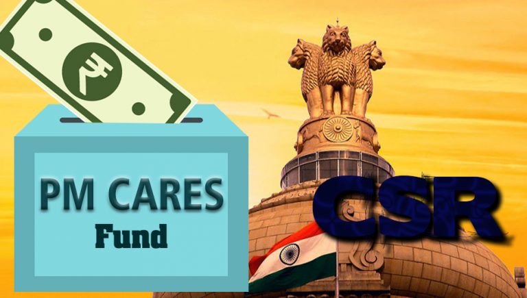Union government amends Companies Act, PM CARES Fund now eligible to receive funds through CSR