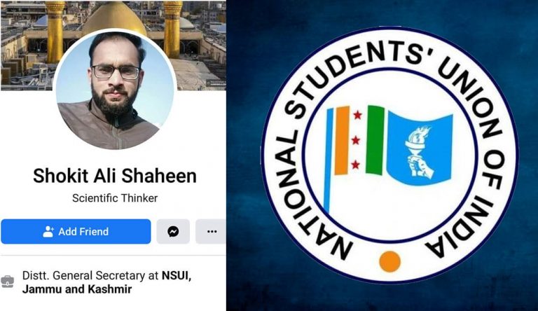 General Secretary of Congress student wing NSUI makes Hinduphobic remarks on Facebook, deactivates account on being called out