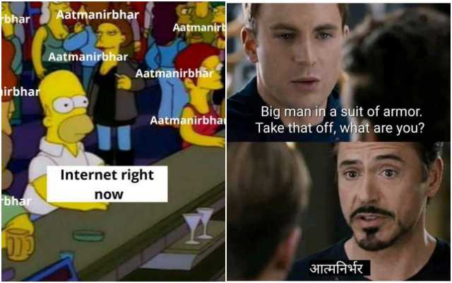 Twitter floods with Aatmanirbhar jokes and memes after PM Modi's speech