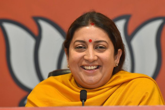 Smriti Irani gives befitting reply to the All India Mahila Congress after false claims were made saying Amethi is looking for its ‘lost’ MP