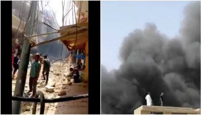 Karachi plane crash, over 100 dead