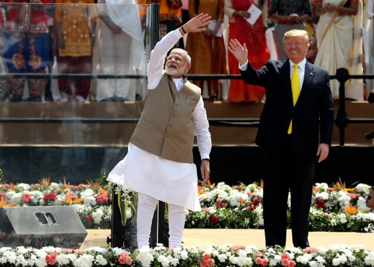 Liberals want us to believe that Muslims were drooling over Trump and Modi in the Gujarat event