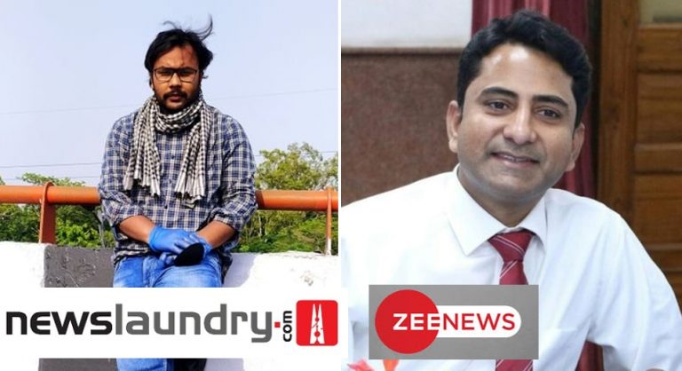 Newslaundry pressurises Zee News journalist affected with coronavirus to do a hitjob on channel’s Editor-in-Chief Sudhir Chaudhary