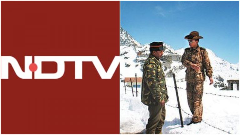 NDTV cites ‘sources’ to claim Indian Jawans were detained and then released by China, Indian Army categorically rejects