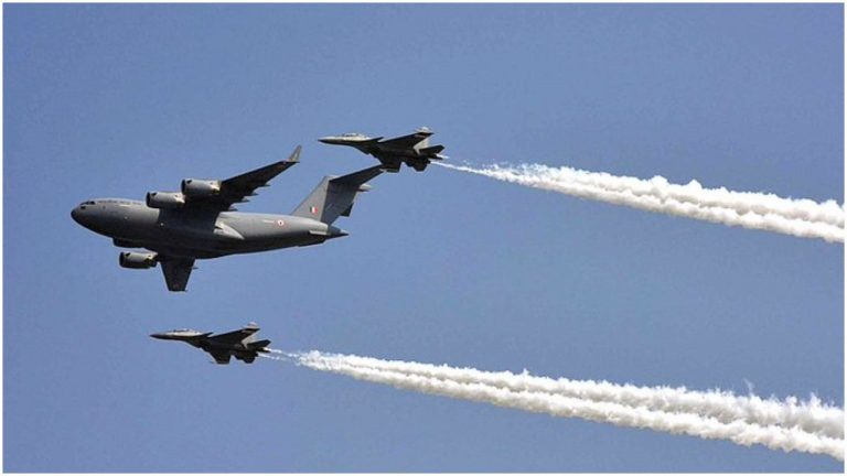 Indian Air Force, Navy carry out flypast and shower petals to salute brave corona warriors: Watch visuals