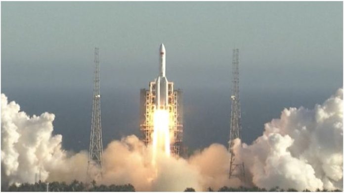 Debris of China's Long March 5B rocket, possibly weighing hundreds of pounds, fall on West Africa