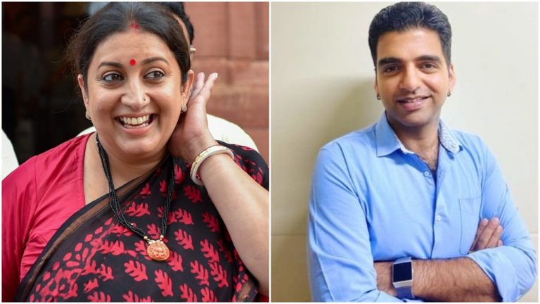 Union Minister and Amethi MP Smriti Irani’s befitting reply to Congress IT cell member who mocked her wins the Internet