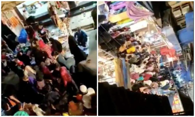 Ahead of Ramzan Eid, lockdown and social distancing norms go for a toss in Mumbai’s Shivaji Nagar, BJP leader Kirit Somaiya demands deployment of army