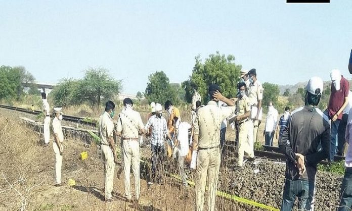 Migrant workers sleeping on tracks mowed down by goods train in Maharashtra
