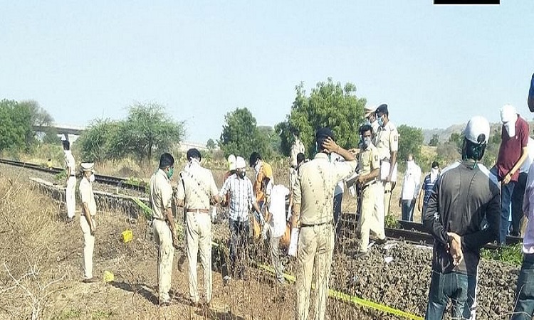 Maharashtra: 15 Migrant workers walked 45 km, run over by goods train while sleeping on the tracks