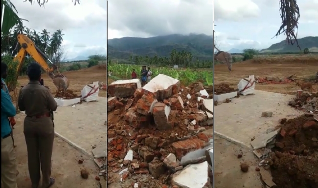 Police demolish Hindu temple in Tamil Nadu following objections by Muslims: Report