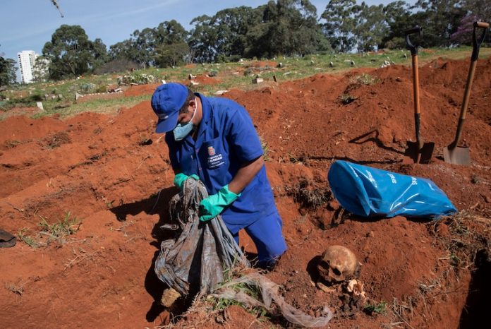 Brazil's Sao Paulo declares exhumation of old corpses to make space for coronavirus deaths