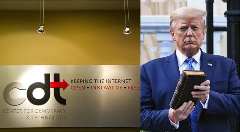 Civil liberties group sues US President Donald Trump for his executive order to regulate social media, alleges the order curbs free speech