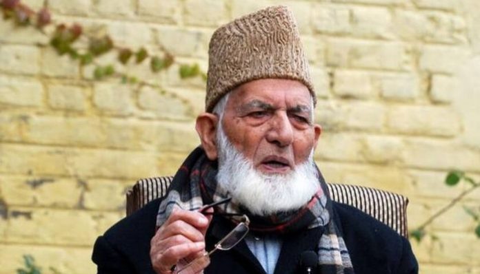 Syed Ali Geelani quits Hurriyat Conference after being ignored by Pakistan