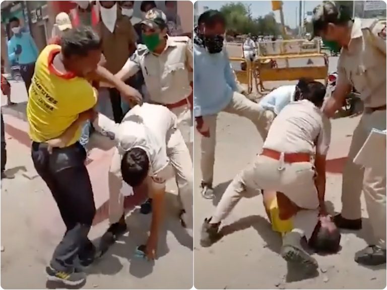 Media furthers a dangerous narrative, wrongly portrays scuffle between cops and a thug in Rajasthan as ‘India’s George Floyd moment’