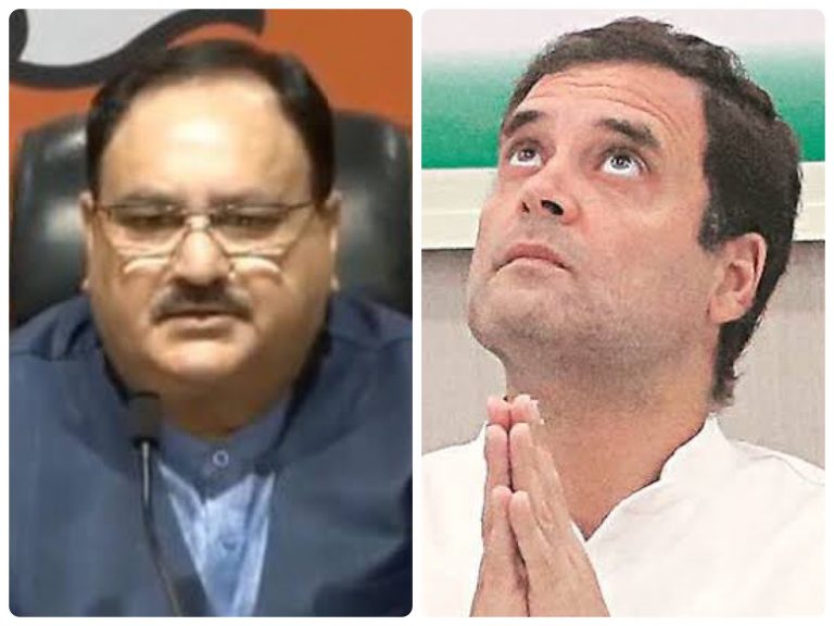 “Relaunch of ‘the scion’ for the nth time can wait”: BJP chief JP Nadda takes a dig at Congress over LAC standoff