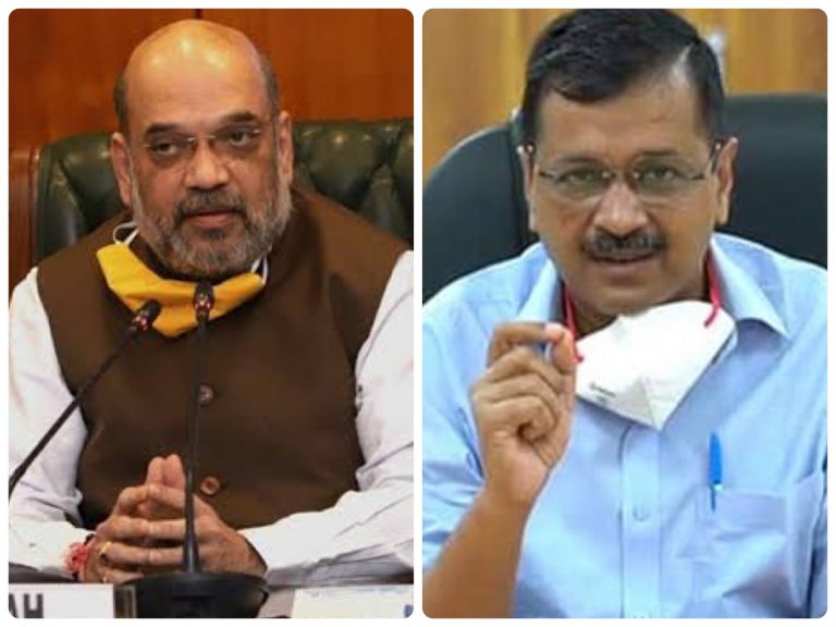 Arvind Kejriwal tries to show lack of cooperation from centre for 10,000 bed COVID facility. Amit Shah reveals the work is already being completed by the MHA