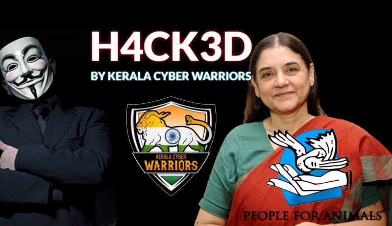 Hackers take down website of Maneka Gandhi’s NGO after she blamed people of Malappuram district for the death of pregnant elephant