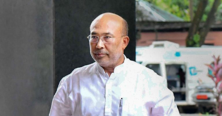 BJP led govt in Manipur on the verge of collapse as 9 MLAs withdraw support, including 3 BJP MLAs switching to Congress