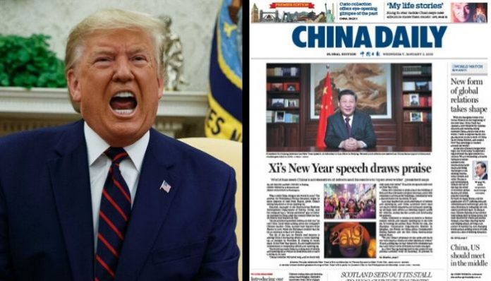 Washington Post, New York Times, Wall Street Journal - US papers on the payroll of China Daily