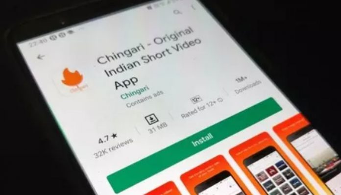 Traffic on Indian video sharing app 'Chingari' skyrockets after the ban on TikTok by Indian Government
