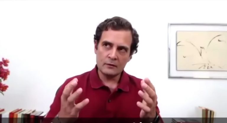 Rahul Gandhi lies about economic stimulus package in his interaction with Rajiv Bajaj, here are the facts