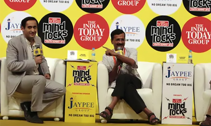 This is not the first time Arvind Kejriwal has said he doesn’t watch Rahul Kanwal’s shows, here is an incident from 2014