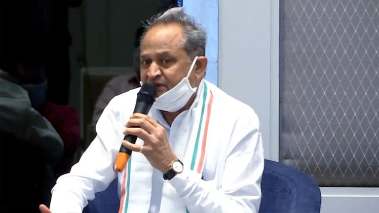 Rajasthan CM Ashok Gehlot alleges Rajya Sabha elections could have been done 2 months ago but BJP delayed it, BJP says he is doing political drama