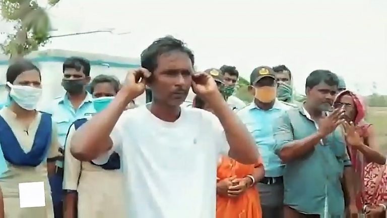 TMC leader publicly shamed by locals in South 24 Paraganas for siphoning off compensation meant for Cyclone Amphan victims