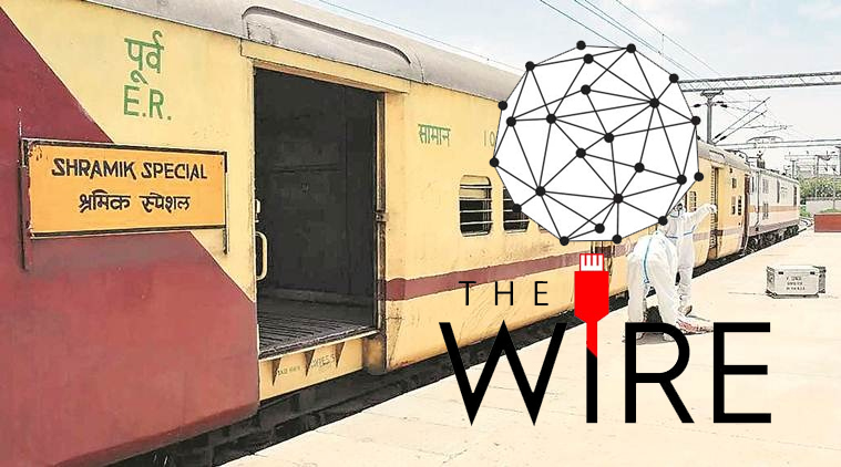 The Wire conveniently ignores facts and misinterprets statements to cast aspersions on Indian Railways’ Shramik Special trains effort