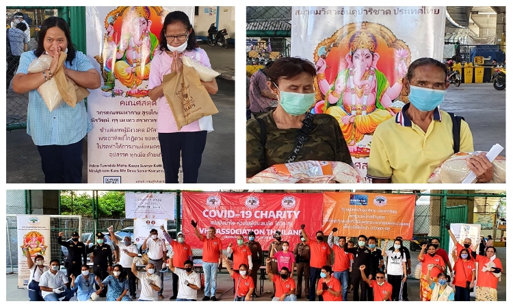 Thailand: Vishwa Hindu Parishad reaches out to the poor in Bangkok, feeds over 3000 families in 9 districts