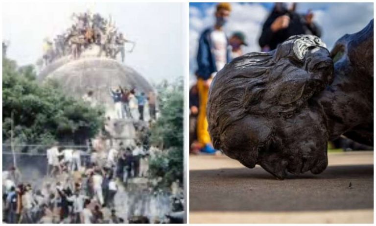 Columbus statues demolished in America: Was he different from Babur or Ghazni?