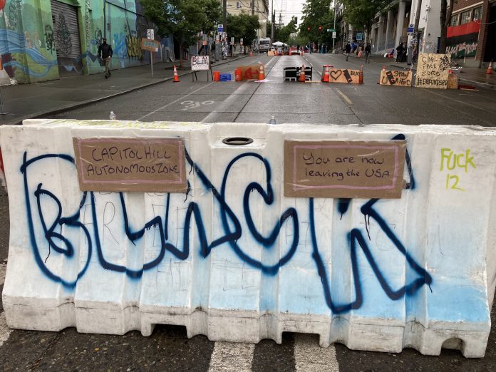 Protesters in USA have established the Capitol Hill Autonomous Zone or CHAZ in Seattle