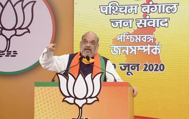 Amit Shah sounds the poll bugle in West Bengal through virtual rally, says BJP government in state will bring back the ‘Sonar Bangla’ glory