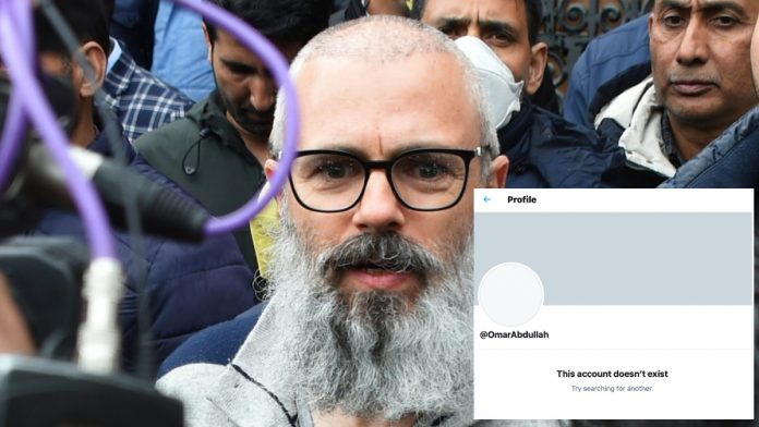 Omar Abdullah deactivates his Twitter account after warning Kashmiri radicals not to fall for China's propaganda