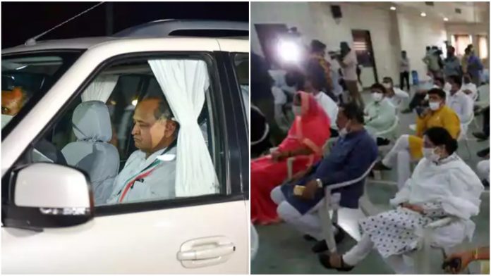 Congress MLAs in Rajasthan have been moved to a resort before the Rajya Sabha elections