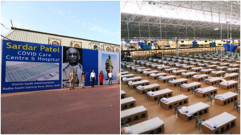 Aam Aadmi Party claims credit for 10,000-bed coronavirus facility in Delhi built by ITBP under union home ministry, mocks Modi government