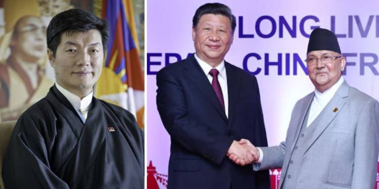 President of Tibetan govt-in-exile warns Nepal, says after occupying Tibet, Beijing looking to accomplish its “Five-fingers-plan”