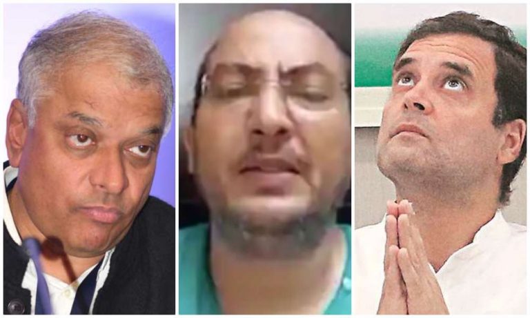 Rahul Gandhi shares a video of cry for help by a journalist who works for company formed by ex-NDTV employee and advisor to Manmohan Singh