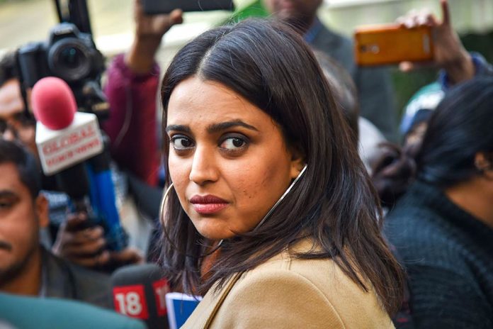 Swara Bhasker justifies abusing a child