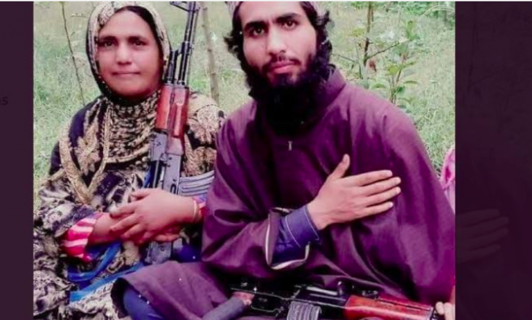 Islamists cry foul as Naseema Bano, mother of slain Hizbul terrorist Tausif, arrested for terror-related crimes and booked under UAPA