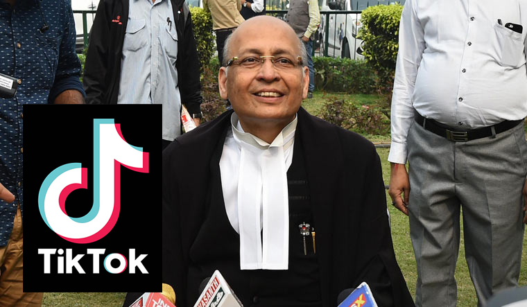 After former attorney general refuses to represent TikTok in SC, Congress leader and former TikTok lawyer Abhishek Manu Singhvi also backs out