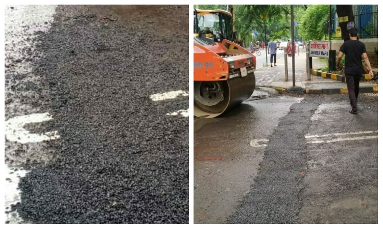 ‘Is gravel safe for baby penguins?’ Netizens call out BMC after it shares a picture of ‘defective’ road repair work, re-does it after being called out