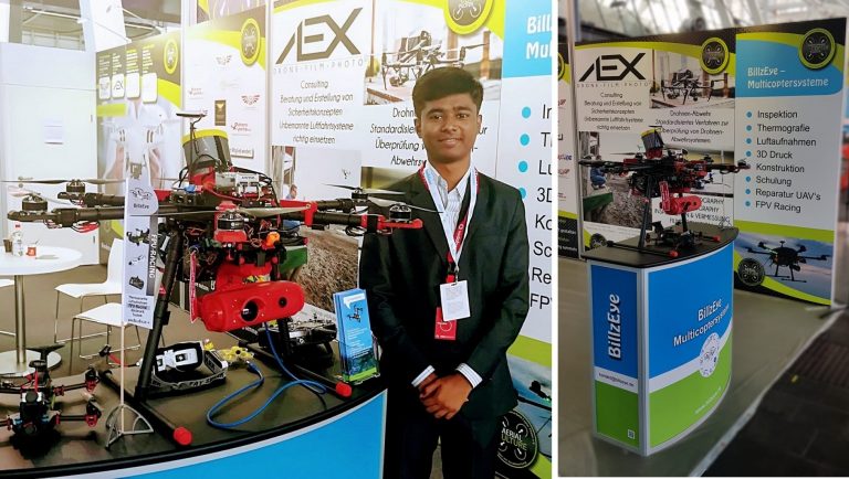 German manufacturer says drone shown by “drone boy” Prathap as his creation is their property, asks him to clarify or face legal action