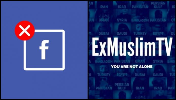 Facebook de-platforms page that shared videos of ex-Muslims talking about how they were persecuted after they left Islam