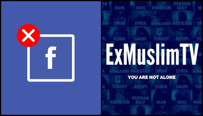 Facebook de-platforms page that shared videos of ex-Muslims talking about how they were persecuted after they left Islam