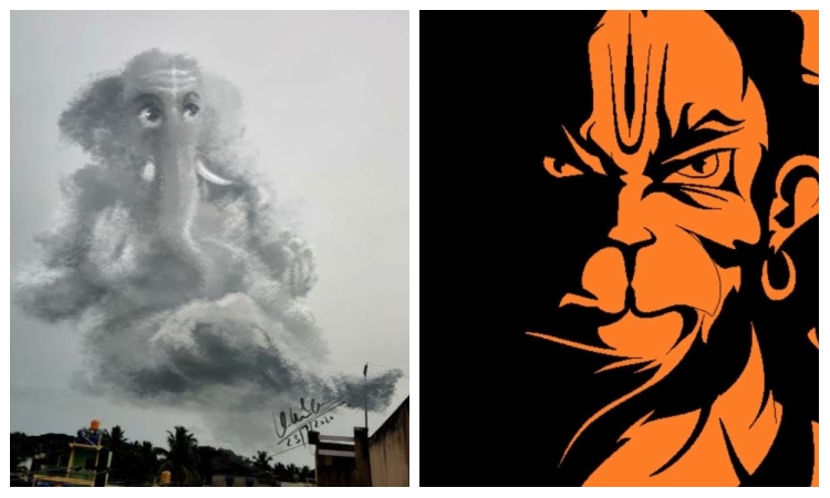 Karan Acharya, the artist behind the Rudra Hanuman portrait, puts life into the cloud, wins hearts