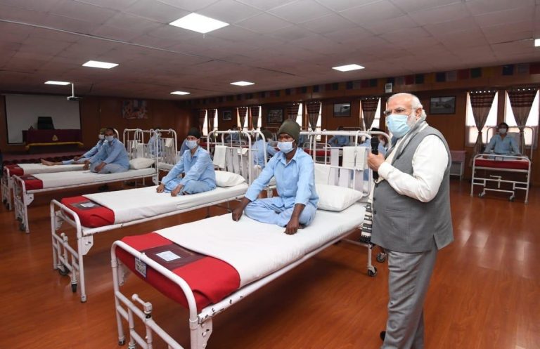 Congress leaders and anti-BJP trolls spread fake news that Modi’s visit to Leh military hospital was staged: Here are the facts