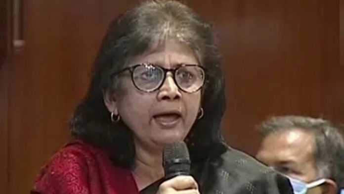 Sarita Giri was suspended for her pro-India stand